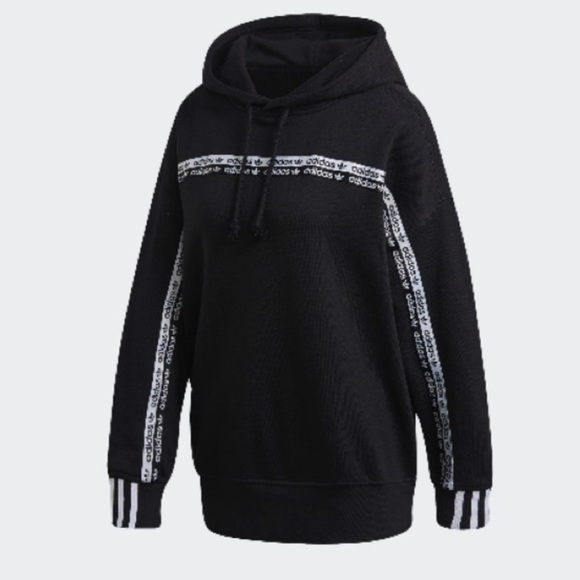 Retro ADIDAS R.Y.V Womens Hoodie - Picture 5 of 7